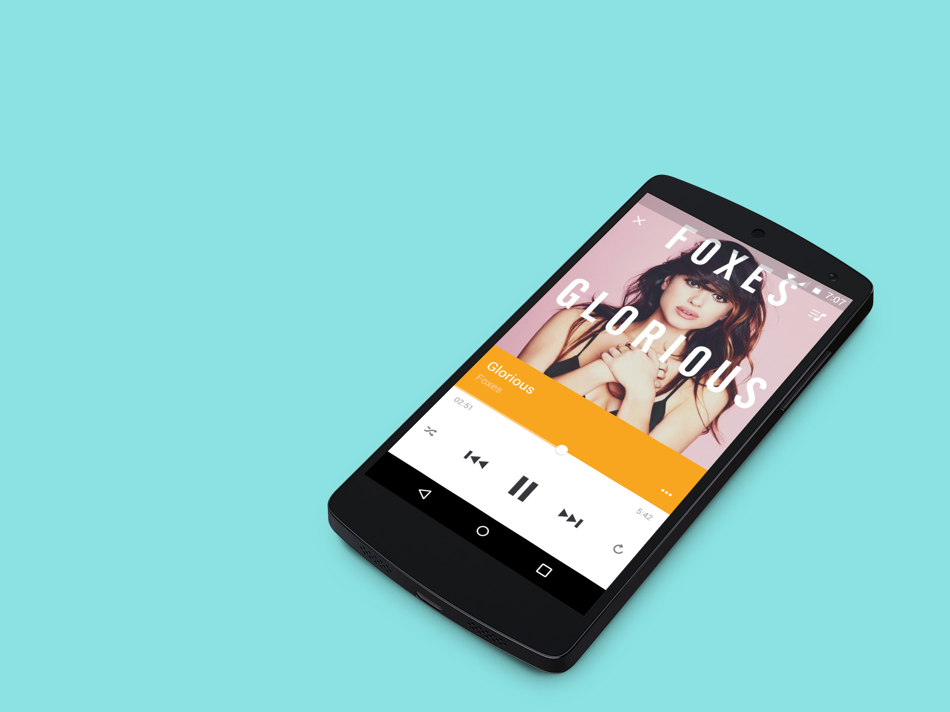 Sleeve Music Orange Tribes